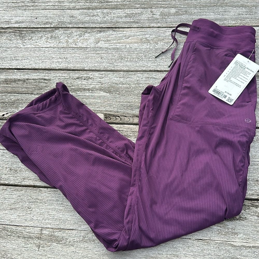 lululemon athletica Purple Track Pants